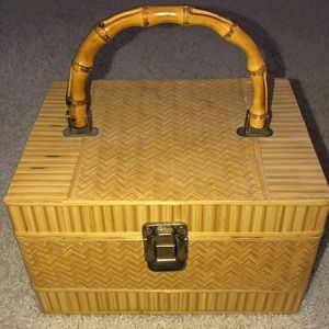 Bamboo Inspired Travel Jewelry Case